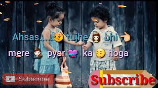 Ehsaas Tujhe Bhi Mere Pyar Ka Hoga WhatsApp status video [upl. by Drusi]