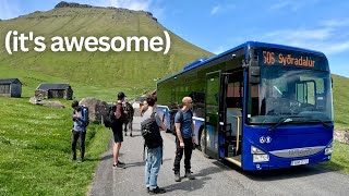 How Good is Public Transport in The Faroe Islands Ill try as many modes as I can in a Single Day [upl. by Treb]