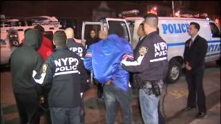 Bobby Shmurda arrested by NYPD Footage  Chain Gang [upl. by Agnizn]