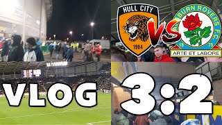 HULL CITY 3 BLACKBURN ROVERS 2  VLOG [upl. by Nassir506]