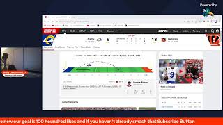 Los Angeles Rams vs Cincinnati Bengals  Rams vs Bengals  Bengals vs Rams Live NFL Fan Stream [upl. by Ssur]
