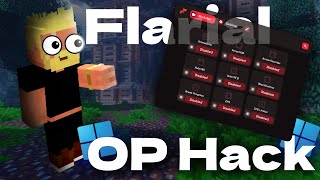 Flarial OP HACK  CLIENT FOR MINECRAFT WINDOWS  клиент [upl. by Anhavas]