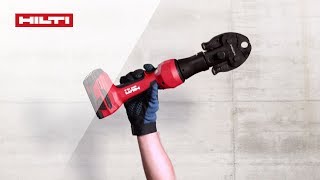 NOUVELLES sertisseuses Hilti NPR 19A amp NPR 32A [upl. by Ahsei]