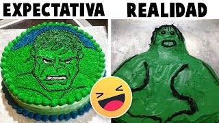 10 Pasteles de cumpleaños que hicieron llorar al festejado 🎂 [upl. by Kaazi]