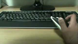 New 2013 Microsoft Wireless Desktop 3000 v20 review  Windows 8 version [upl. by Llechtim197]