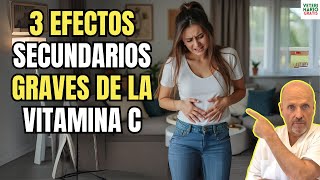 🆘 3 EFECTOS SECUNDARIOS GRAVES DE TOMAR DEMASIADA VITAMINA C 🆘 [upl. by Yramanna643]