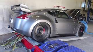 DYNO DAY STILLEN SUPERCHARGED 370Z [upl. by Welbie]