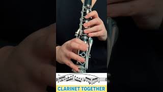 C Chord  Carl Baermanns Celebrated Method For Clarinet [upl. by Aisilef]