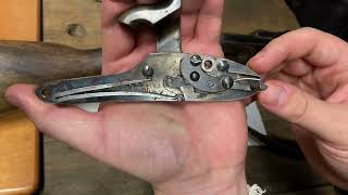 The Inner Workings of a Model 1853 3Band Enfield Rifled Musket Lock Plate Assembly [upl. by Sdlonyer]