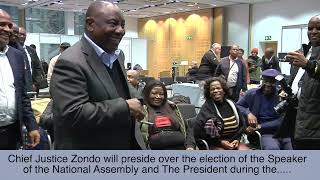 President Ramaphosa and Deputy President Mashatile register as Members of Parliament  PresidencyZA [upl. by Anaidni]