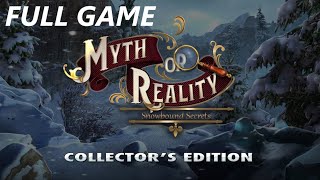 MYTH OR REALITY SNOWBOUND SECRETS CE FULL GAME Complete walkthrough gameplay  ALL COLLECTIBLES [upl. by Ecinrev227]