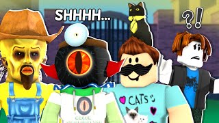 Roblox YouTubers go UNDERCOVER [upl. by Nylime]