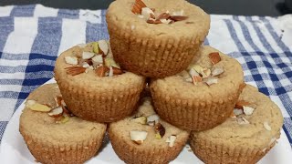 खवा आणि गव्हाच्या पिठापासून मफीन्सkhava or mava mafinsKayani bakery style khava cakes [upl. by Chyou201]