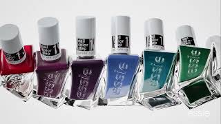 CLAVA EL EFECTO GEL  Gel Couture by Essie [upl. by Adnorrahs]