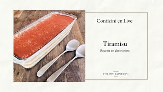 Tiramisu  Conticini En Live [upl. by Areemas869]