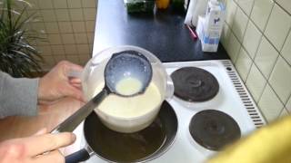 Pfannkuchen machen  Rezept für Pfannkuchen [upl. by Yorgerg]