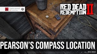 Pearsons Naval Compass Location Errand Boy Trophy  Red Dead Redemption 2 [upl. by Kela]