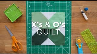 Xs and Os  Quilt Snips Mini Tutorial [upl. by Salangia]