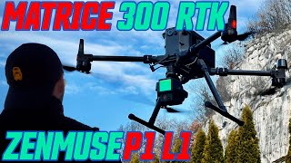 IL MIO NUOVO DRONE DA 40000€ PER LA FOTOGRAMMETRIA  DJI MATRICE 300 RTK ZENMUSE P1 L1  PIX4D [upl. by Isoj573]