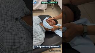 Chiropractic adjustments Chiropractic treatmentneckpainrelief chiropractorinindore chiropractic [upl. by Anallise]