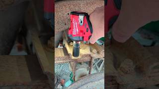 In Action The Brand New Gen2 Milwaukee M12 12quot Stubby Impact Wrench [upl. by Asirahc816]