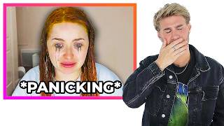 Hairdresser Reacts To People Bleaching Their Hair And Going Ginger [upl. by Ellenod]