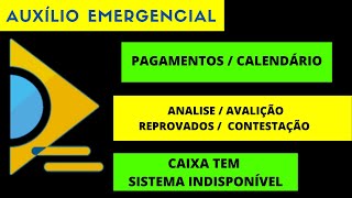 AUXÍLIO EMERGENCIAL  DÚVIDAS MAIS FREQUENTES DO AUXÍLIO  ERROS MAIS FREQUENTES DO APP CAIXA TEM [upl. by Manuela]