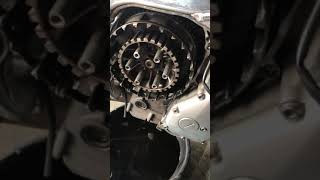 2001 Yamaha r1 clutch replacement [upl. by Razaile486]