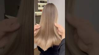 Champagne Dark Blonde 🍾 Global AirTouch hairtransformation fryzjerwarszawa blondehair [upl. by Jelks]