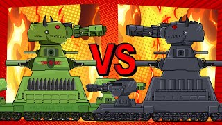 quotCommander KV88 VS Anti Commanderquot Cartoons about tanks [upl. by Corney92]