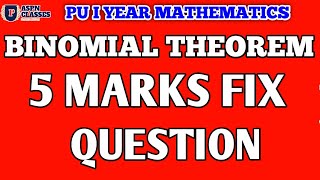 Introduction Chapter 8 Binomial Theorem Class 11 NCERT MATHS [upl. by Arabella813]