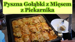 GOŁĄBKI Z MIĘSEM RYŻEM W SOSIE POMIDOROWY PRZEPIS PIECZONE Z PIEKARNIKA youtube PYSZNE 🧡💥nr284 [upl. by Hurty]