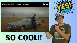 Such a cool tune  WOODZ  Chaser LIVE  Reaction [upl. by Whatley]