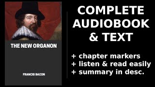 The New Organon 📖 By Francis Bacon FULL Audiobook [upl. by Zzahc168]