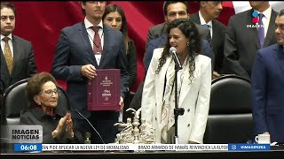 Luisa María Alcalde entrega el último y sexto informe de gobierno de López Obrador  Francisco Zea [upl. by Matazzoni]