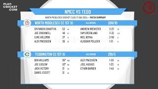 North Middlesex CC 1st XI v Teddington CC 1st XI [upl. by Justine]