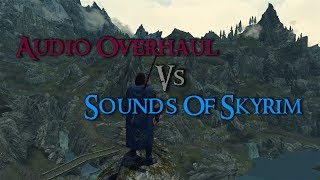 Skyrim Mod Comparison  Audio Overhaul For Skyrim Vs Sounds Of Skyrim [upl. by Eibbil343]