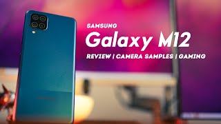 Samsung Galaxy M12  Full Review Specs Camera Samples [upl. by Ahsenre838]