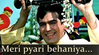 Meri Pyari Behaniya Banegi Dulhaniya  Sachaa Jhutha  Kishore Kumar  Rakhi Song [upl. by Ahsitram514]