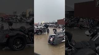 Heavy rain near the Full Throttle Saloon [upl. by Land]