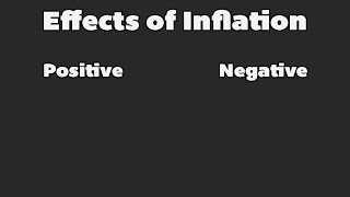 HSC Economics  Positive and Negative Effects of Inflation [upl. by Nosrettap]