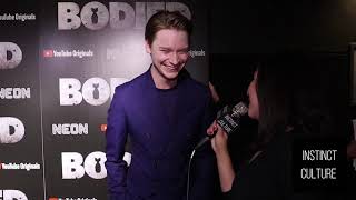 Calum Worthy Interview  BODIED Premiere [upl. by Holloway]