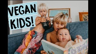 What my VEGAN KIDS ATE TODAY in HAWAII [upl. by Bollen]