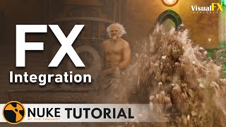 Nuke Compositing Tutorials  FX Integration  VisualFXExplorers [upl. by Ralyks]