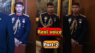 major gaurav choudhary real Voice part 2 🔥 real voice [upl. by Ahsiekyt562]