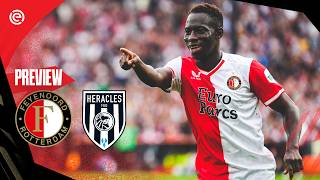 PREVIEW 📊  Feyenoord  Heracles Almelo  Eredivisie 25 [upl. by Htaek799]