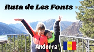 ⛲ 🚶🏻 RUTA DE LES FONTS 🚶🏻⛲  🇦🇩 ANDORRA 🇦🇩  🦜 FAMILIA TUCAN🦜 [upl. by Adnamor]