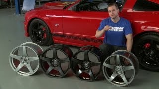 Mustang Forgestar CF5 Monoblock Wheels  Gunmetal Black and Silver 0513 All Review [upl. by Aicena]