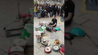 Damat Drummer  Live at Milan 15042018 [upl. by Ytisahc]