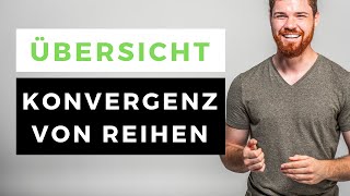 Konvergenz von Reihen Übersicht  Bekannte Reihen notwendiges Kriterium amp Konvergenzkriterien [upl. by Cyler]